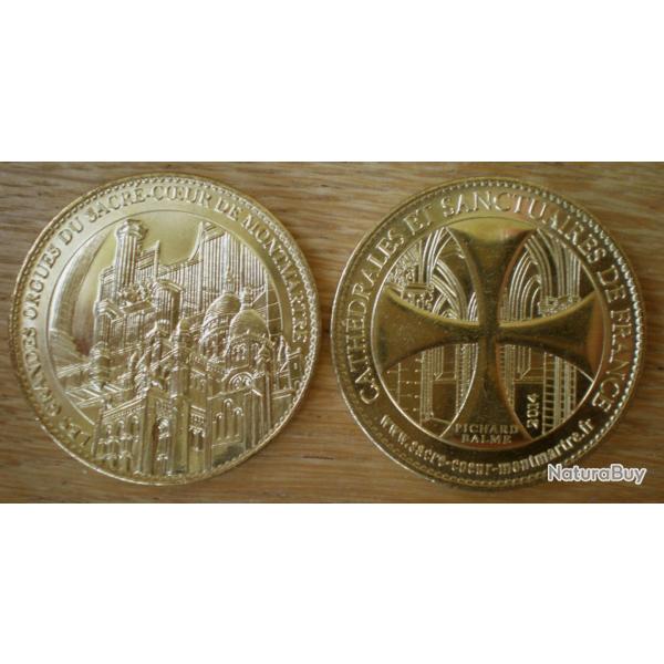 Medaille Basilique du Sacre Coeur Grand Orgue Montmartre