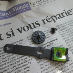 Hausse Fluo Cometa 220 + vis de fixe et molette (C5)