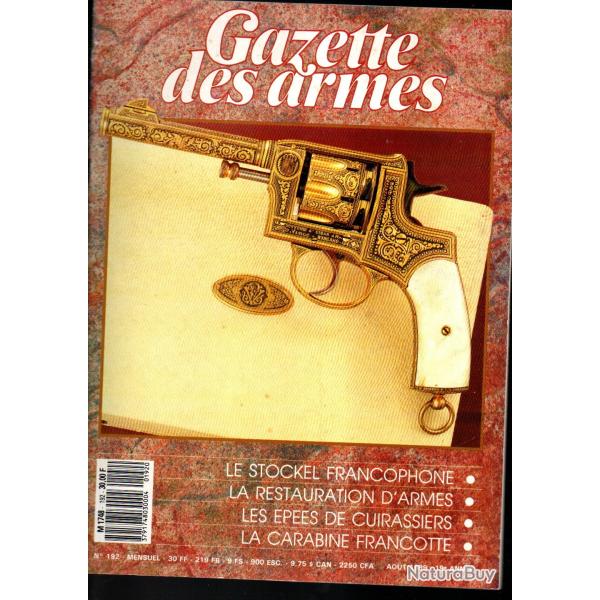 gazette des armes 192, �p�es de cuirassiers, gasser kropatschek, le fal part 4, chamelot delvigne