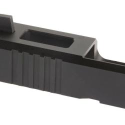 HAUSSE ET GUIDON AMERIGLO 3XL-TALL noir guilloch&eacute; .365"F/.451"R pour GLOCK