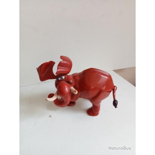jouet ancien vibre en tournant la queue hauteur 14 cm x 16 cm