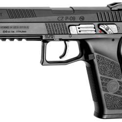 REP PISTOLET CZ P-09 GBB GAZ CULASSE ABS - ASG