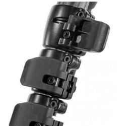 Combo Tr&eacute;pied de tir KJI K800 Carbone avec montage REAPER GRIP KJI K800 Carbone + Reaper Grip