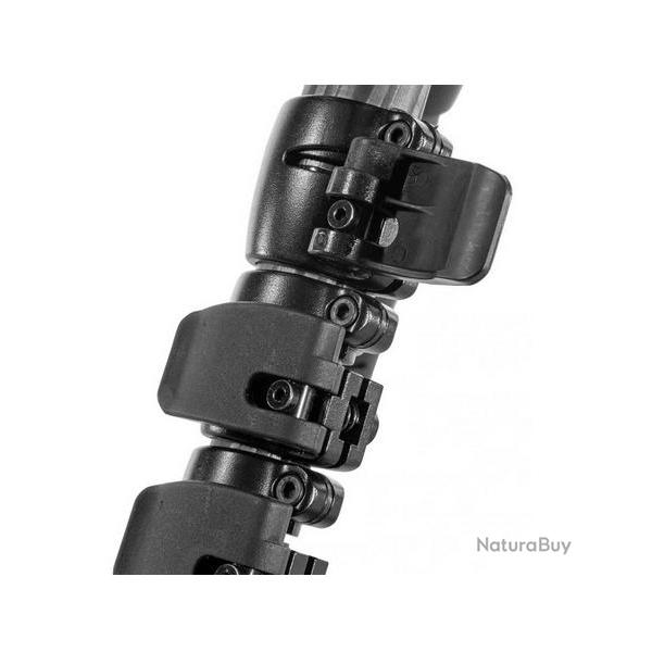 Combo Tr�pied de tir KJI K800 Carbone avec montage REAPER GRIP KJI K800 Carbone + Reaper Grip