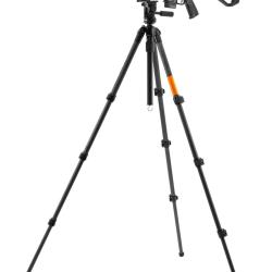Combo Tr&eacute;pied de tir KJI K800 Carbone avec montage REAPER Rail Picatinny KJI K800 Carbone + Reaper P