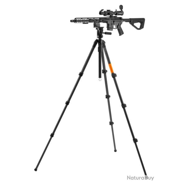 Combo Tr�pied de tir KJI K800 Carbone avec montage REAPER Rail Picatinny KJI K800 Carbone + Reaper P