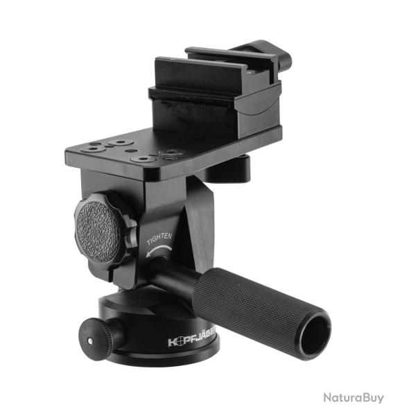 Syst�me REAPER Rail Picatinny pour montage sur tr�pied TETE COMPLETE REAPER RAIL PICATINNY