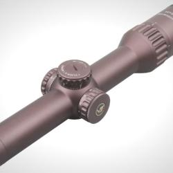 LUNETTE CONTINENTAL X6 1-6X24 SFP RET BDC COYOTE