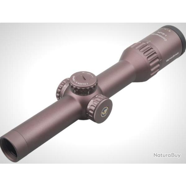 LUNETTE CONTINENTAL X6 1-6X24 SFP RET BDC COYOTE