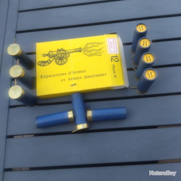 Bo�te de cartouches a broche Cal 12
