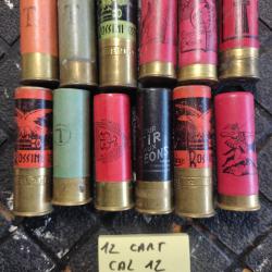 12 CARTOUCHES COLLECTOR CALIBRE 12