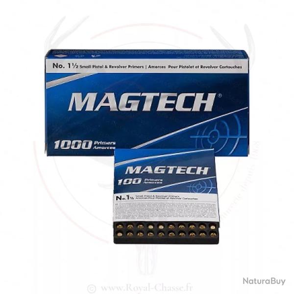 100 amorces Small Pistol NO.1 1/2 PR-SP+ MAGTECH
