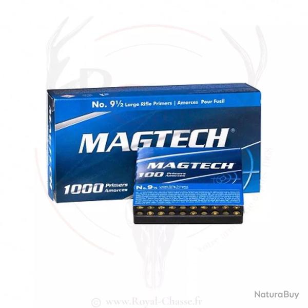 100 amorces Large Rifle NO.9 1/2 PR-LR+ MAGTECH