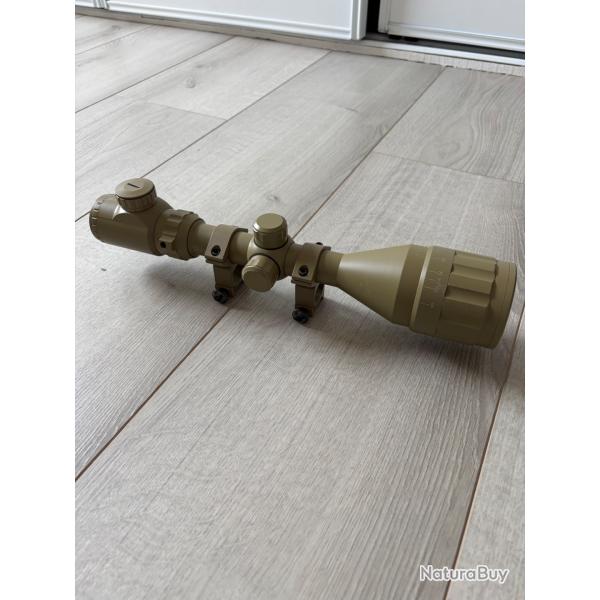 Lunette de tir AOEG. 3-9 x 50 couleur TAN