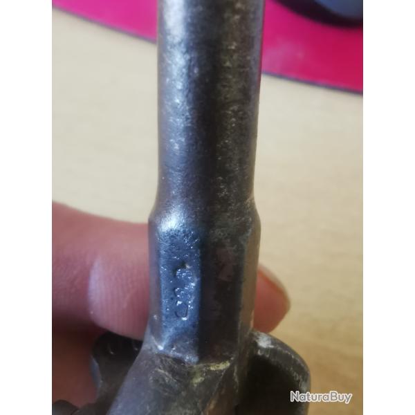 Pistolet de cycliste allemand ann�es 1900 calibre 6 mm annulaire.