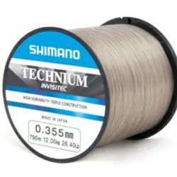 Nylon shimano technium invisitec 0,25mm 1100M