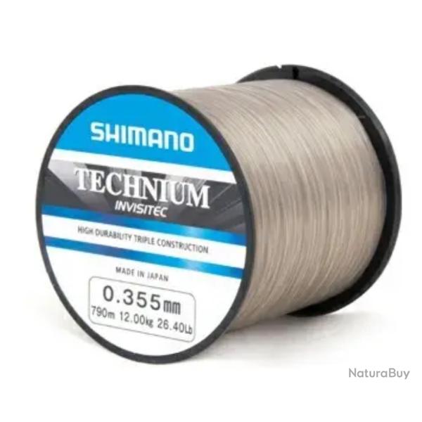 Nylon shimano technium invisitec 0,25mm 1100M