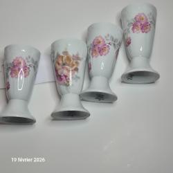 Mazagrans pour le caf&eacute;, en porcelaine de Limoges, Labesse, mod&egrave;le exclusif