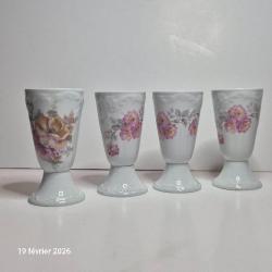 Mazagrans pour le caf&eacute;, en porcelaine de Limoges, Labesse, mod&egrave;le exclusif