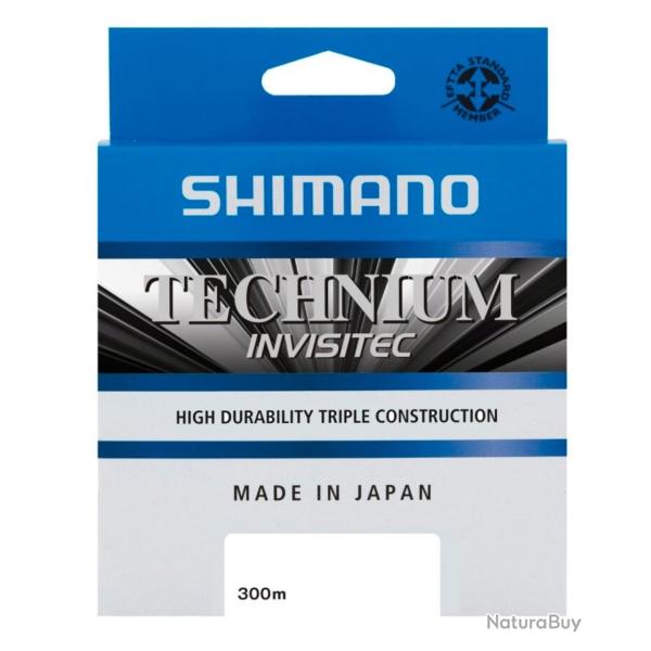 Nylon SHIMANO TECHNIUM INVISITEC 300M 0,255MM
