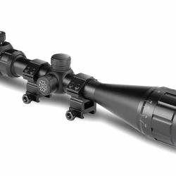 Nouveaut&eacute; 2026 LUNETTE KONUS FIGHTER 4-16X50 A.O. RET BALISTIQUE BICOLORE ROUGE/VERT UMAREX