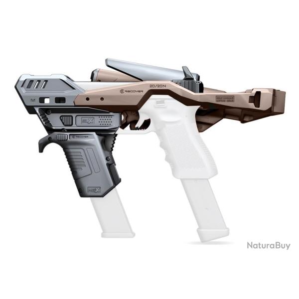 KIT STABILISATEUR RECOVER 2020X POUR GLOCK LARGE FRAME - TAN