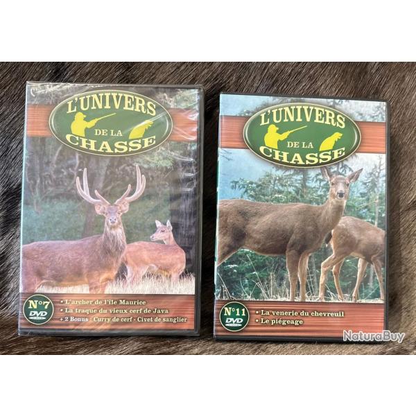 Lot de 2 DVD "L'Univers De La Chasse" Neuf (0029) - 1� sans prix de r�serve