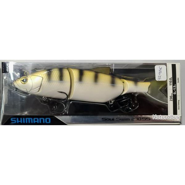 LEURRE SHIMANO YASEI SOUL SWIM SS 230MM 0M-1.5M ZANDER