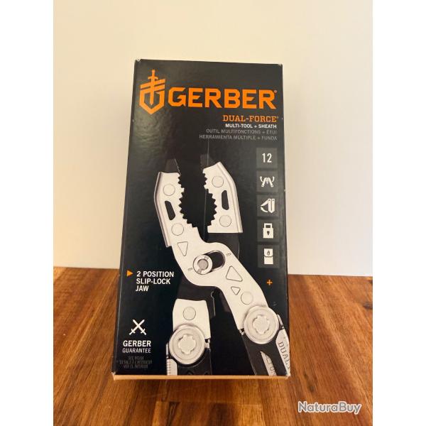 Gerber Dual-Force - Outil multifonction PRO (comme neuf, complet)