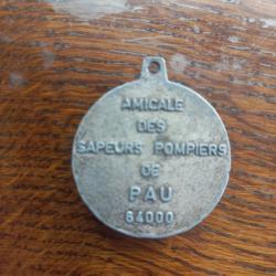 Porte clef sapeur pompier