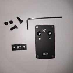 Plaque de montage 1911