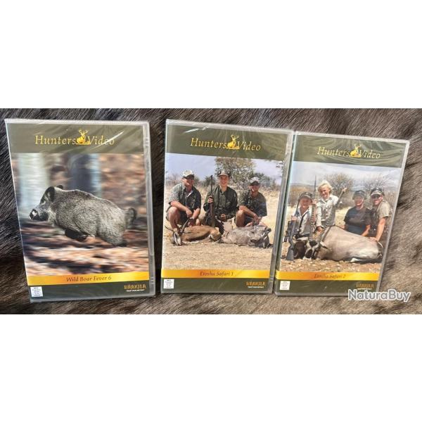 Lot de 3 DVD "Hunters Video" HARKILA (0032) - 1� sans prix de r�serve