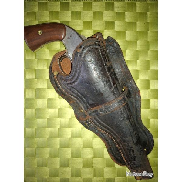 Holster original Smith & Wesson rare pour numero  3 du type american  44 am ou russian Epoque 1870
