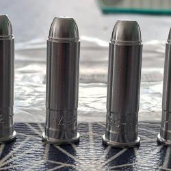 Cartouches douilles amortissantes aluminium Europarm calibre 357 mag et 38 SP