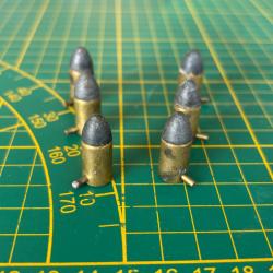 Cartouches &agrave; broche 9mm