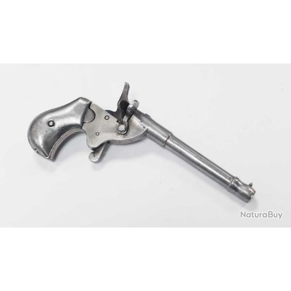 PETIT PISTOLET DE CYCLISTE DRGM JGA ANSCHUTZ UN COUP CALIBRE 6MM ANNULAIRE Categorie D