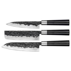 Coffret 3 couteaux Samura Black Smith