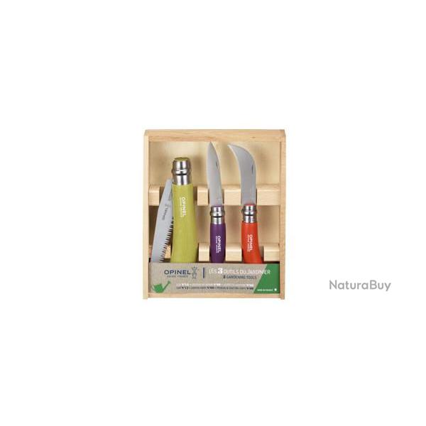 Coffret du jardinier Opinel Inox