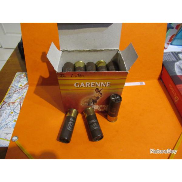 cartouches FOB garenne cal 12/70 EN MELANGE 21 en 7 1/4 + 8 1/2 et 2 mordor�e en 7 3/4 + 9 3/4