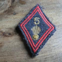 losange de bras  5 r&eacute;giment d'infanterie