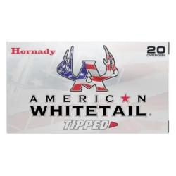 Cartouches HORNADY calibre 270 WIN Whitetail 130gr SST x20