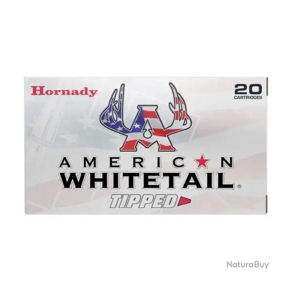 Cartouches HORNADY calibre 30-06 SPRG Whitetail 165gr SST x20