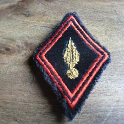 losange de bras  cannetille dor&eacute; officier du g&eacute;nie