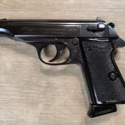 Pistolet compact WALTHER mod&egrave;le PP - Police indetermin&eacute;e - Calibre .380 ACP (Occasion)