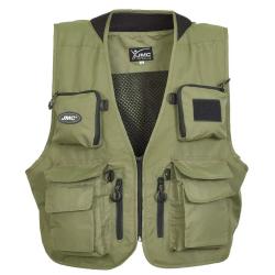 JMC - Gilet de p&ecirc;che TRADITION V2 - Olive