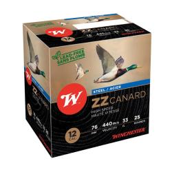 BOITE DE CARTOUCHES ZZ CANARD 12/76 33G X25 - WINCHESTER NEUF UNIQUE S4