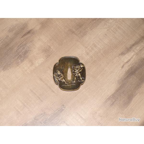 RARE TSUBA JAPONAIS EROTIQUE