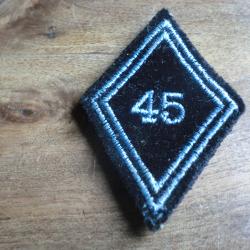 losange de bras 45eme r&eacute;giment des transmissions