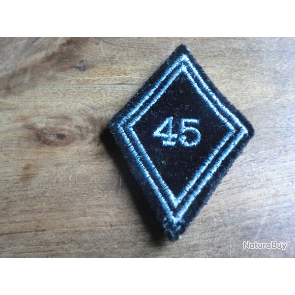 losange de bras 45eme r�giment des transmissions