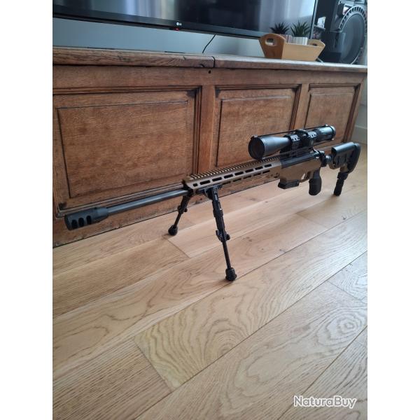 Tikka T3x TAC A1 Coyote Brown - 308 Win - Pack complet TLD